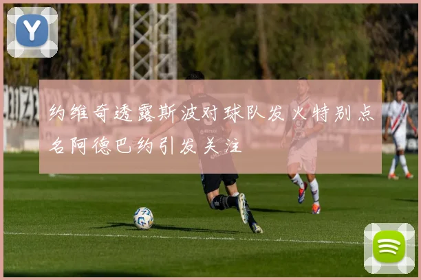 约维奇透露斯波对球队发火特别点名阿德巴约引发关注